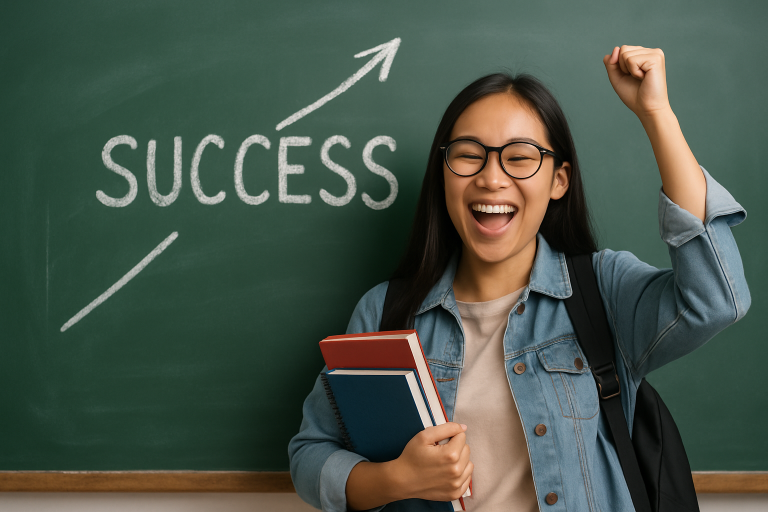 International student achieving success